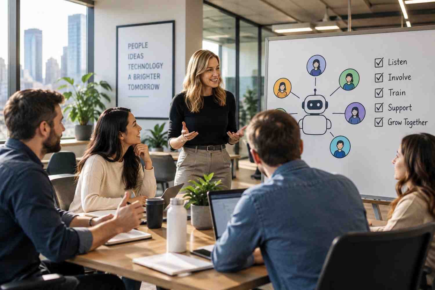 Bring Employees Into the Change