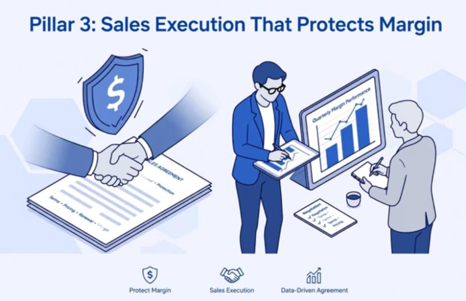 Pillar 3: Sales Execution That Protects Margin