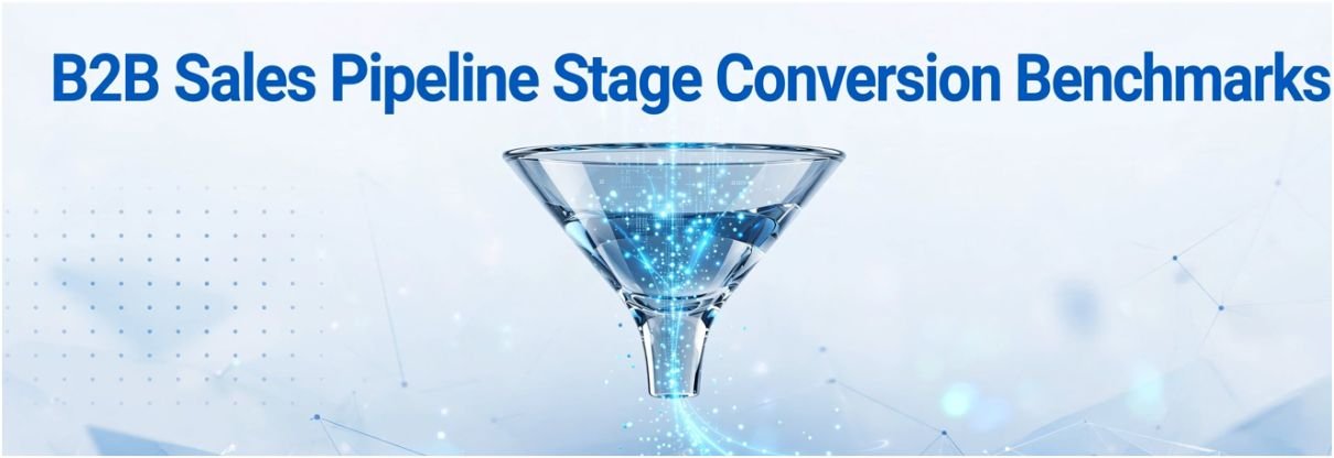 B2B Sales Pipeline Stage Conversion Benchmarks: Average vs High-Performing Teams in 2026
