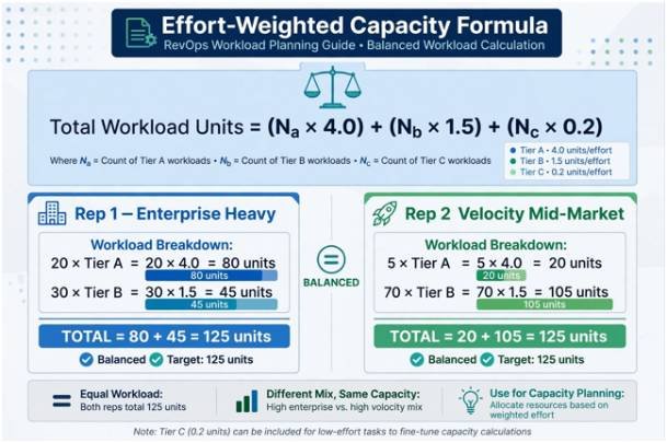 Quantifying Rep Capacity with the Effort-Weighted Model